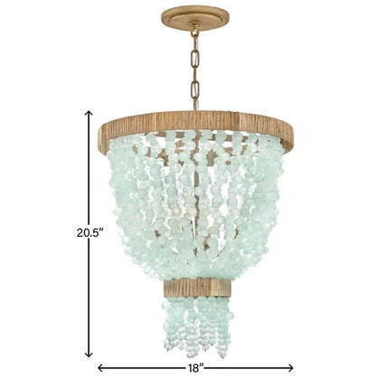 Dune 18 Inch LED Large Pendant by Fredrick Ramond