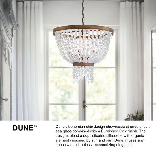 Dune 18 Inch LED Large Pendant by Fredrick Ramond
