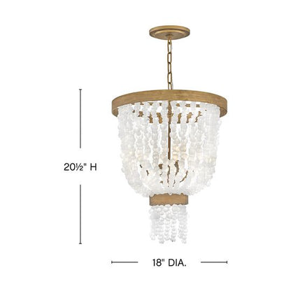 Dune 18 Inch LED Large Pendant by Fredrick Ramond