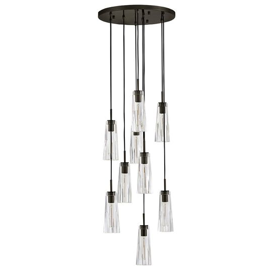 Cosette 20 Inch Multi Light Pendant by Fredrick Ramond