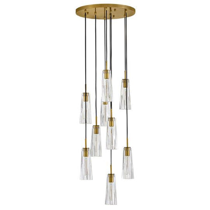 Cosette 20 Inch Multi Light Pendant by Fredrick Ramond