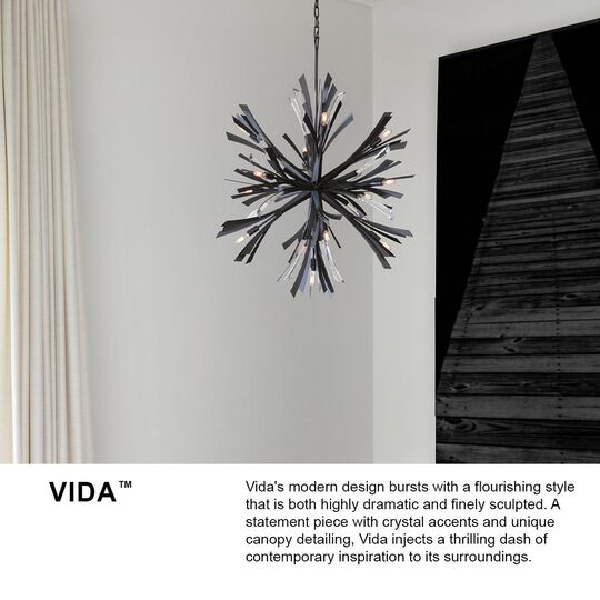 Vida Medium Pendant Light by Fredrick Ramond