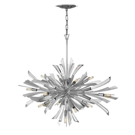 Vida 36 Inch 13 Light Chandelier by Fredrick Ramond