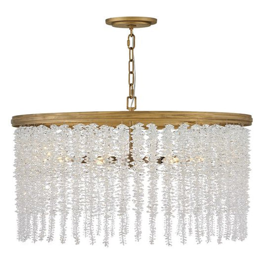 Rubina 30 Inch Chandelier by Fredrick Ramond