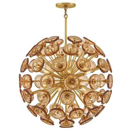 Maya 30 Inch Chandelier by Fredrick Ramond