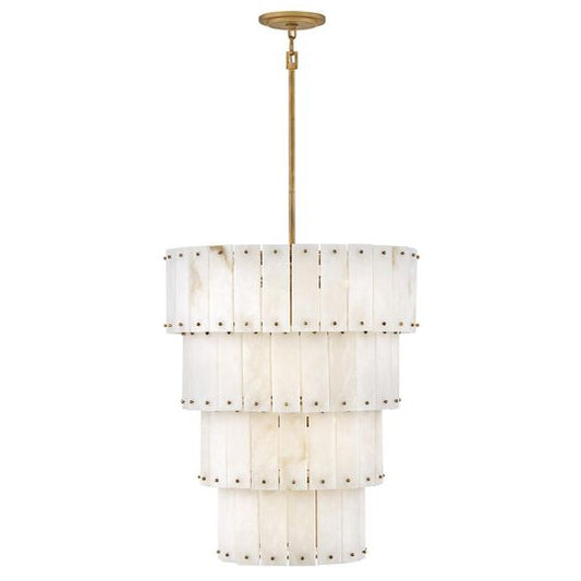 Simone 24 Inch 9 Light LED Chandelier by Fredrick Ramond