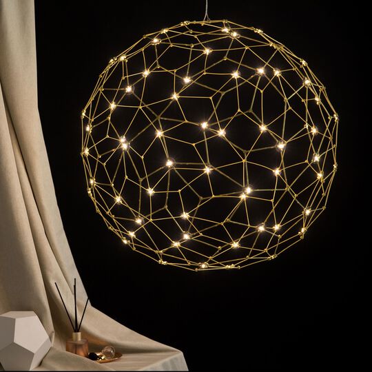 Spheris 32 Inch Large Pendant by Golden Lighting