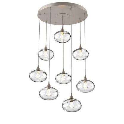 Coppa 29 Inch 8 Light Multi Light Pendant by Hammerton Studio
