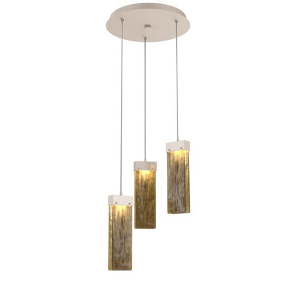 Parallel 16 Inch 3 Light LED Multi Light Pendant by Hammerton Studio