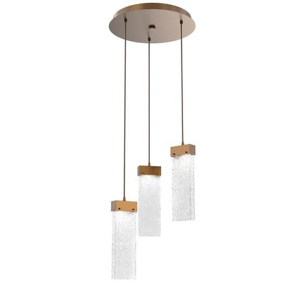 Parallel 16 Inch 3 Light LED Multi Light Pendant by Hammerton Studio