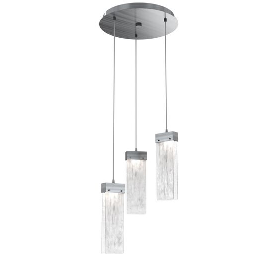 Parallel 16 Inch 3 Light LED Multi Light Pendant by Hammerton Studio