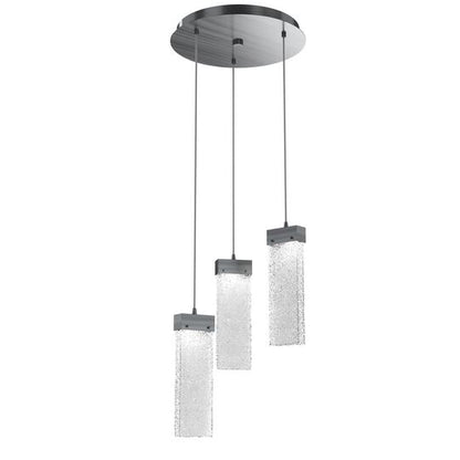 Parallel 16 Inch 3 Light LED Multi Light Pendant by Hammerton Studio