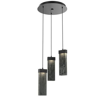 Parallel 16 Inch 3 Light LED Multi Light Pendant by Hammerton Studio