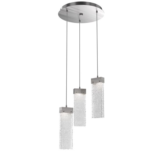 Parallel 16 Inch 3 Light LED Multi Light Pendant by Hammerton Studio