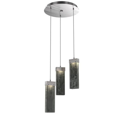 Parallel 16 Inch 3 Light LED Multi Light Pendant by Hammerton Studio