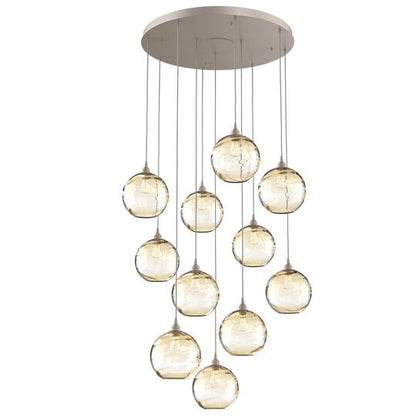 Terra 36 Inch 11 Light Multi Light Pendant by Hammerton Studio