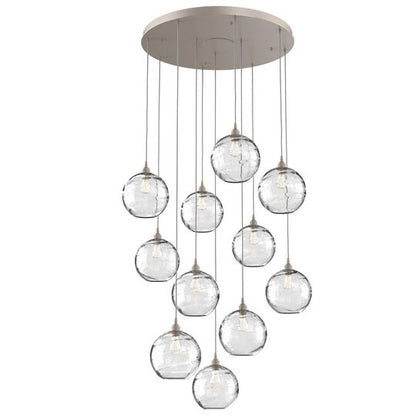 Terra 36 Inch 11 Light Multi Light Pendant by Hammerton Studio