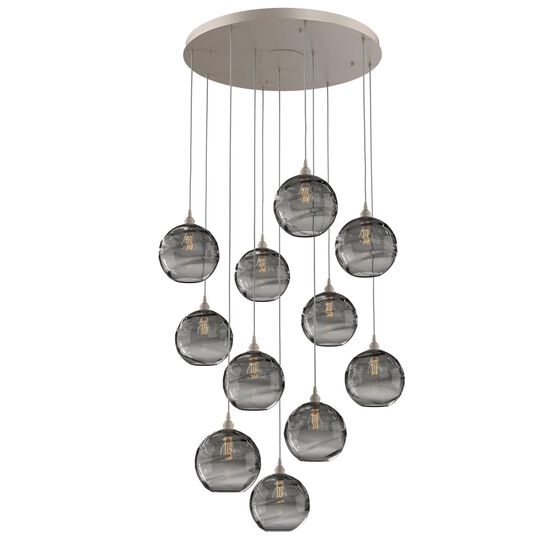 Terra 36 Inch 11 Light Multi Light Pendant by Hammerton Studio