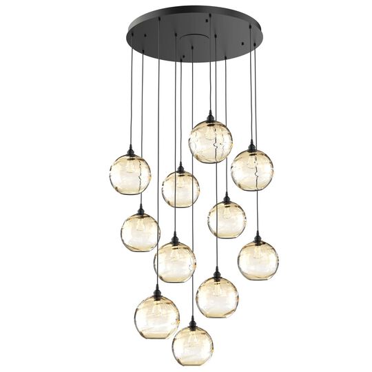 Terra 36 Inch 11 Light Multi Light Pendant by Hammerton Studio