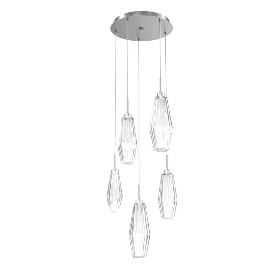 Aalto 19 Inch 5 Light LED Multi Light Pendant by Hammerton Studio