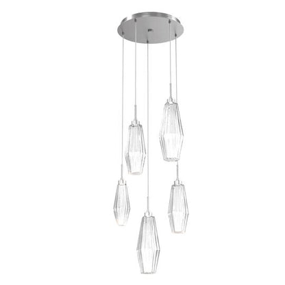 Aalto 19 Inch 5 Light LED Multi Light Pendant by Hammerton Studio
