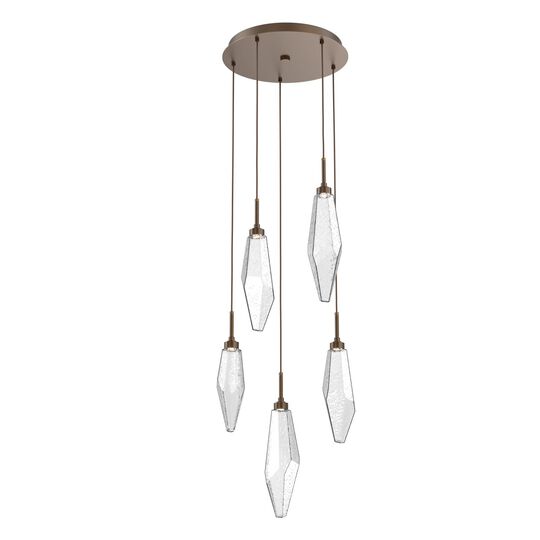 Rock Crystal Multi Light Pendant by Hammerton Studio