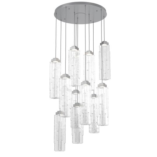 Ledgestone 34 Inch 11 Light Multi Light Pendant by Hammerton Studio