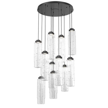 Ledgestone 34 Inch 11 Light Multi Light Pendant by Hammerton Studio