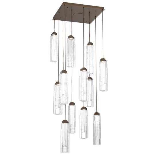 Ledgestone 32 Inch 12 Light Multi Light Pendant by Hammerton Studio
