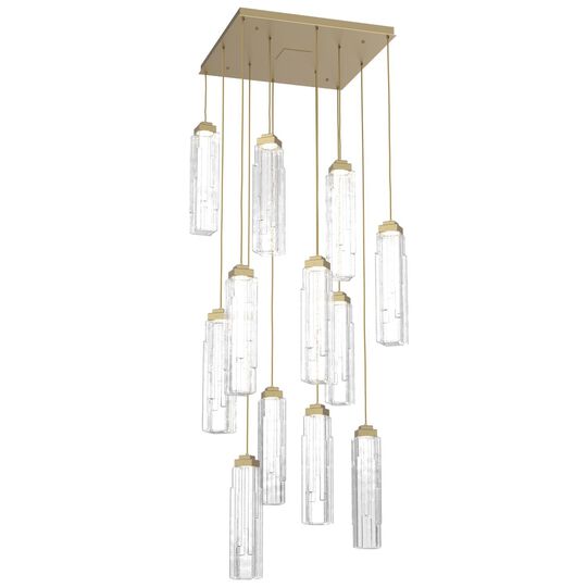 Ledgestone 32 Inch 12 Light Multi Light Pendant by Hammerton Studio