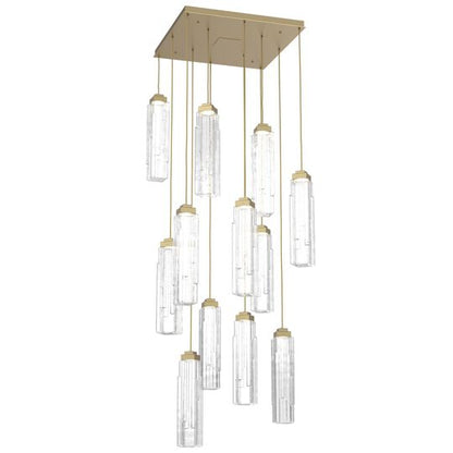 Ledgestone 32 Inch 12 Light Multi Light Pendant by Hammerton Studio