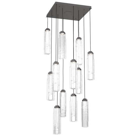 Ledgestone 32 Inch 12 Light Multi Light Pendant by Hammerton Studio