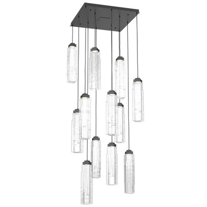 Ledgestone 32 Inch 12 Light Multi Light Pendant by Hammerton Studio