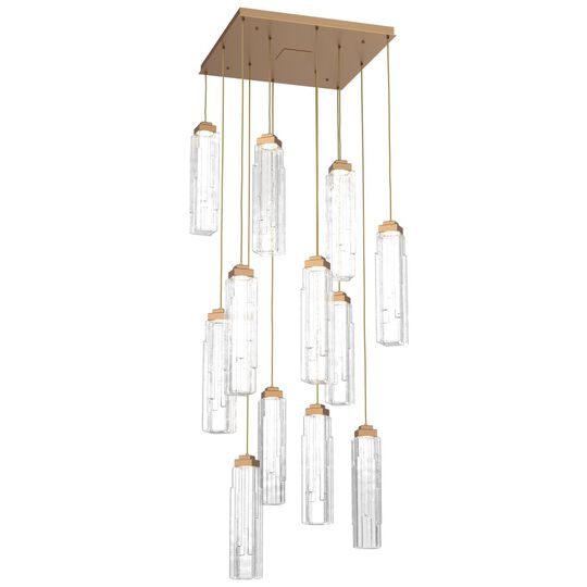 Ledgestone 32 Inch 12 Light Multi Light Pendant by Hammerton Studio