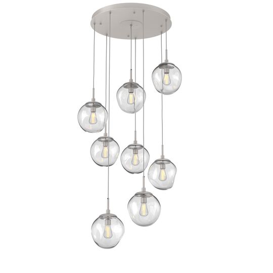 Levi Wilson Nebula 31 Inch 8 Light Multi Light Pendant by Hammerton Studio