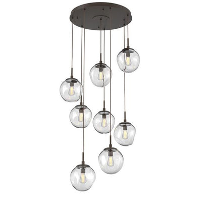 Levi Wilson Nebula 31 Inch 8 Light Multi Light Pendant by Hammerton Studio
