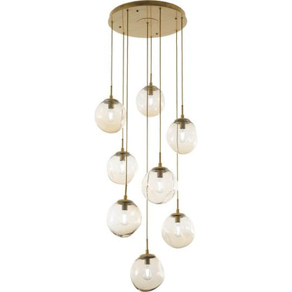 Levi Wilson Nebula 31 Inch 8 Light Multi Light Pendant by Hammerton Studio