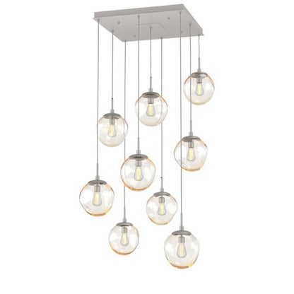 Levi Wilson Nebula 32 Inch 9 Light Multi Light Pendant by Hammerton Studio