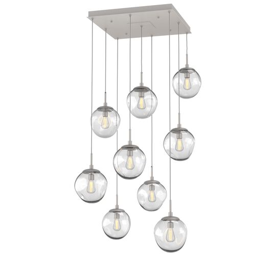 Levi Wilson Nebula 32 Inch 9 Light Multi Light Pendant by Hammerton Studio