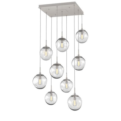 Levi Wilson Nebula 32 Inch 9 Light Multi Light Pendant by Hammerton Studio