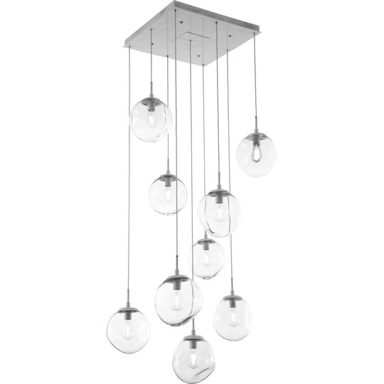 Levi Wilson Nebula 32 Inch 9 Light Multi Light Pendant by Hammerton Studio