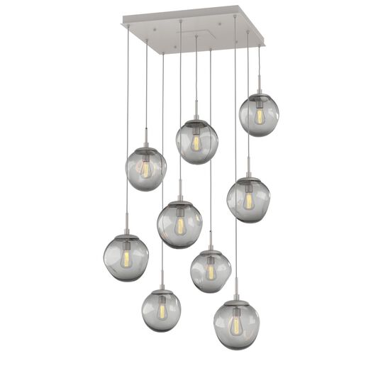 Levi Wilson Nebula 32 Inch 9 Light Multi Light Pendant by Hammerton Studio
