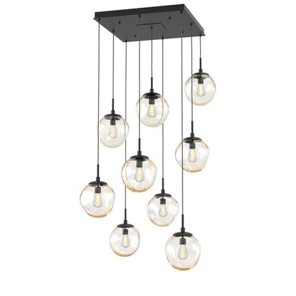 Levi Wilson Nebula 32 Inch 9 Light Multi Light Pendant by Hammerton Studio