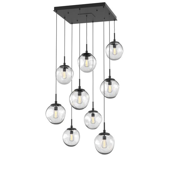 Levi Wilson Nebula 32 Inch 9 Light Multi Light Pendant by Hammerton Studio