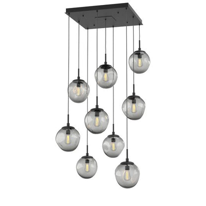 Levi Wilson Nebula 32 Inch 9 Light Multi Light Pendant by Hammerton Studio