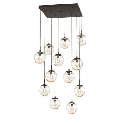 Levi Wilson Nebula 38 Inch 12 Light Multi Light Pendant by Hammerton Studio