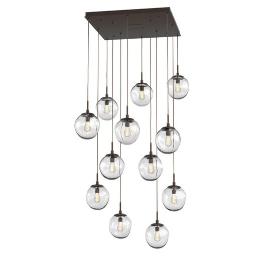 Levi Wilson Nebula 38 Inch 12 Light Multi Light Pendant by Hammerton Studio