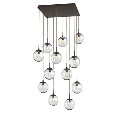 Levi Wilson Nebula 38 Inch 12 Light Multi Light Pendant by Hammerton Studio