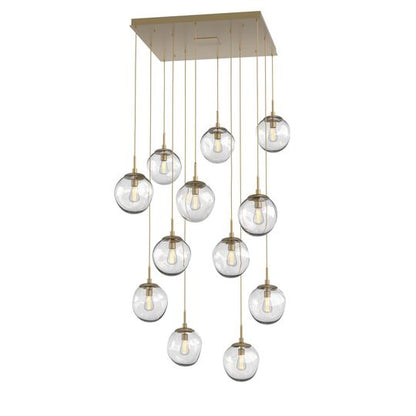 Levi Wilson Nebula 38 Inch 12 Light Multi Light Pendant by Hammerton Studio