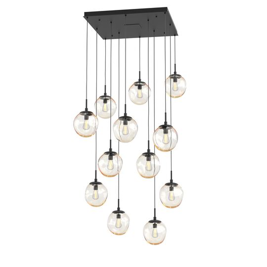 Levi Wilson Nebula 38 Inch 12 Light Multi Light Pendant by Hammerton Studio
